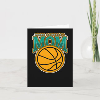 Proud Basketball-Mama Karte