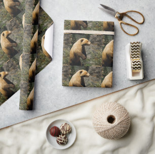 Proud Bear Geschenkpapier