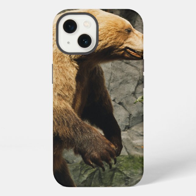 Proud Bear iPhone Hülle (Rückseite)