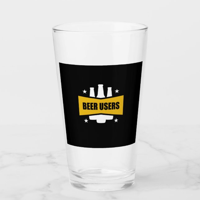 Proud-Biernutzer Glas (Vorderseite)