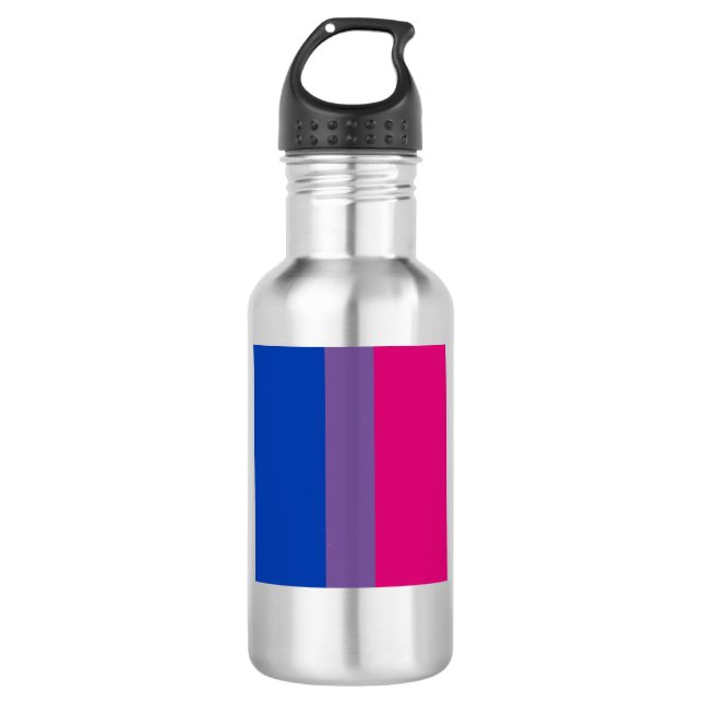 Proud Bisexual Trinkflasche (Vorderseite)
