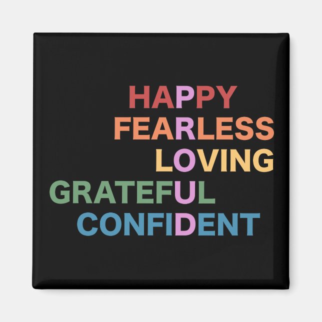 PROUD Black Magnet (Vorne)