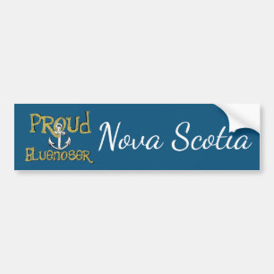 Proud Bluenoser Nouvelle-Écosse autocollant pare-c