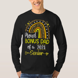 Proud-Bonus-Vater der Klasse 2023 Hochschulabsolve T-Shirt