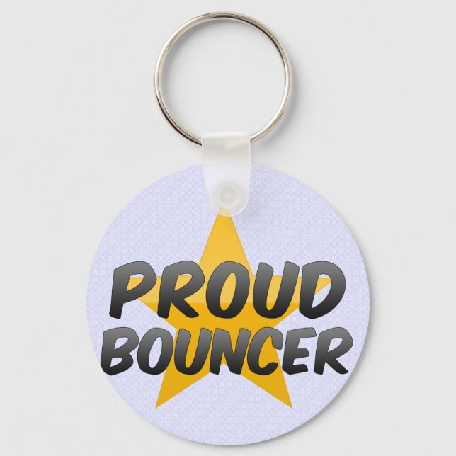 Proud Bouncer Schlüsselanhänger (Vorderseite)