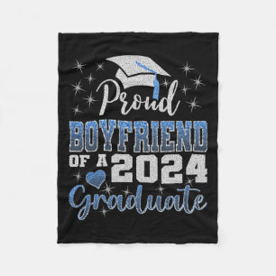 Proud Boyfriend of 2024 Graduate Phantastisch Fami Fleecedecke