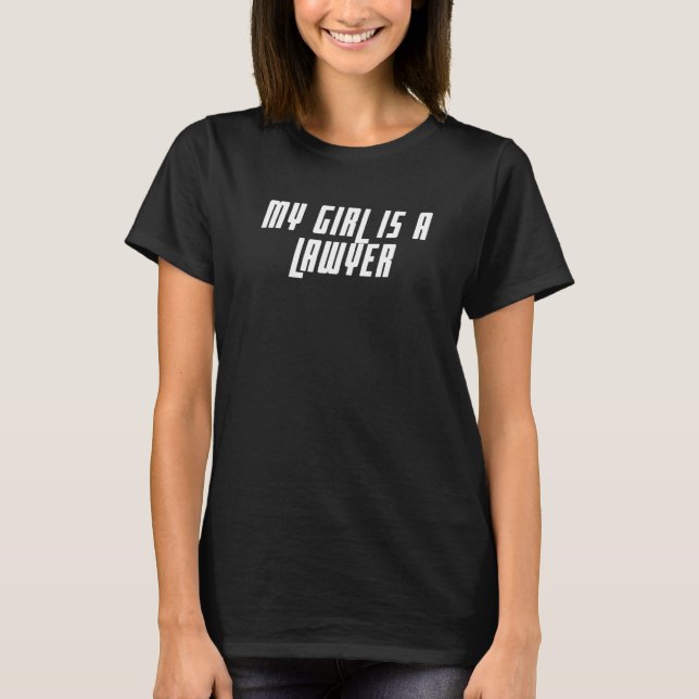 Proud Boyfriend Vater Mama Cool, dass mein Mädchen T-Shirt (Vorderseite)