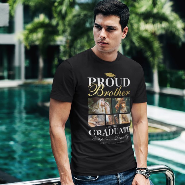 Proud Brother of the Graduate T-Shirt (Von Creator hochgeladen)