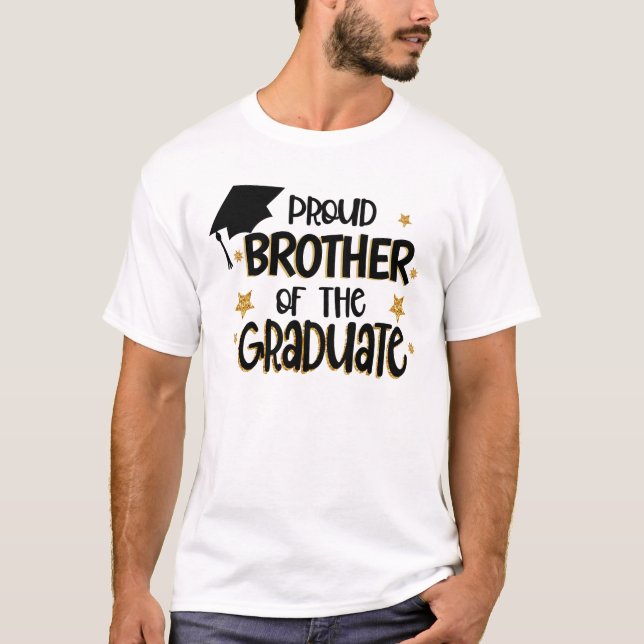 Proud Brother of the Graduate T-Shirt (Vorderseite)