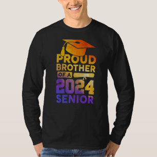 Proud Bruder einer 2024 höheren Klasse von 2024 Gr T-Shirt