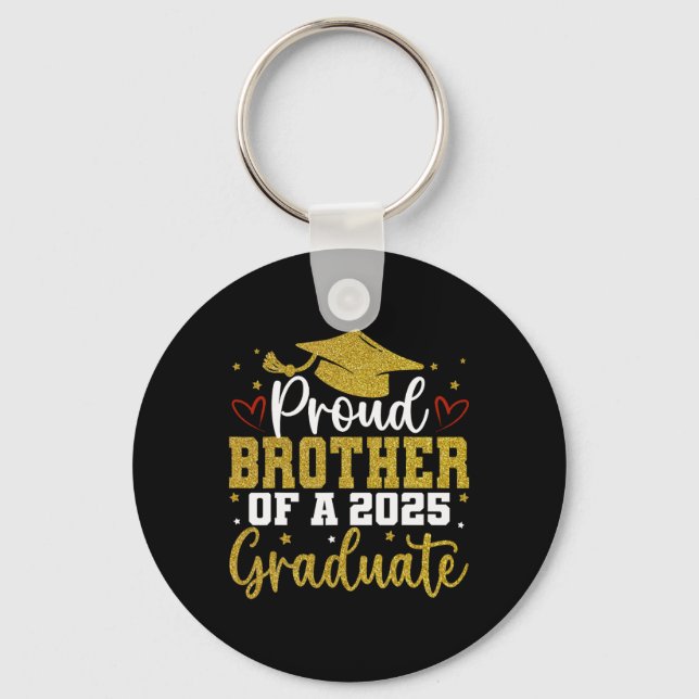 Proud Bruder eines Cl von 2025 Grad Schlüsselanhänger (Vorderseite)