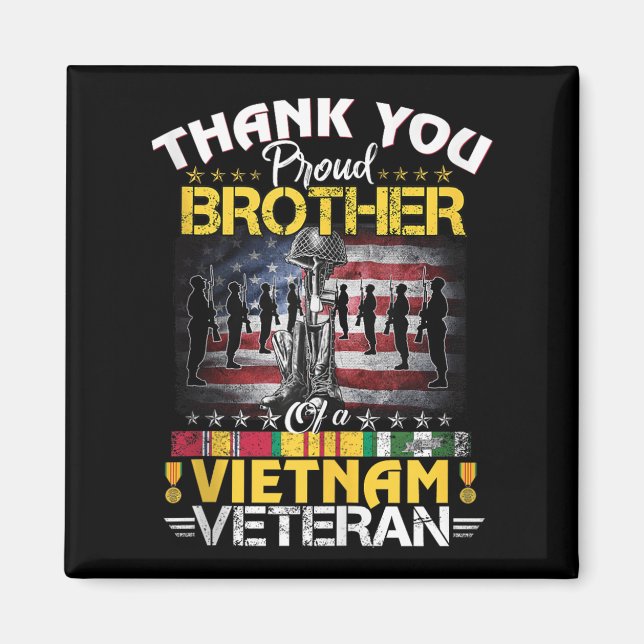 Proud Bruder eines vietnamesischen Veteranen - Dan Magnet (Vorne)