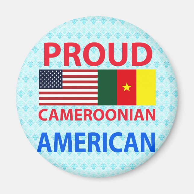 Proud Cameroonian American Magnet (Vorne)