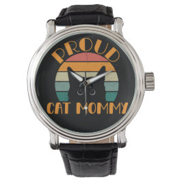 Proud Cat Mommy | Cat Mama Armbanduhr