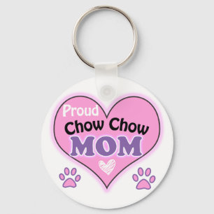 Proud Chow Chow Mama Schlüsselanhänger