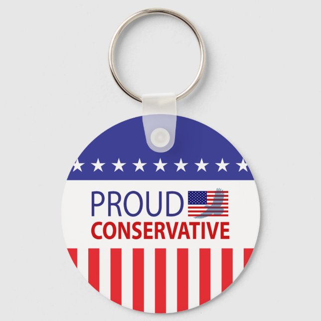 Proud Conservative Schlüsselanhänger (Vorderseite)