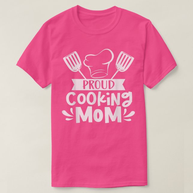 Proud Cooking Mama Mutter Cook Mommy Mama Mama Müt T-Shirt (Design vorne)