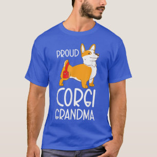 Proud Corgi Grandma Corgi Großmutter Lover 1122 T-Shirt