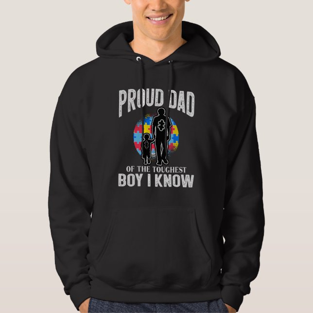 Proud dad hoodie (Vorderseite)