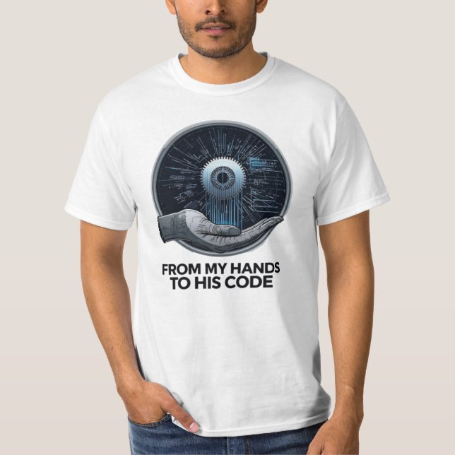 Proud Dad of a Brilliant Software Engineer T-Shirt (Vorderseite)