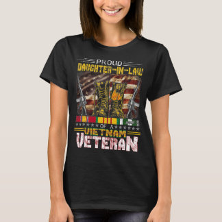 Proud Daughter-In-Law Of A Vietnam Veteran T-Shirt