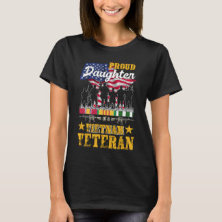 Proud Daughter Vietnam Krieg Veteran für Matching T-Shirt