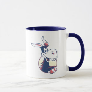 Proud-Demokrat Funny Donkey Patriotische Tasse