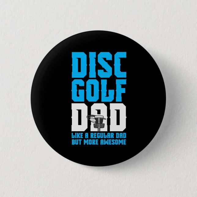 Proud Disk Golf Vater Button (Vorderseite)