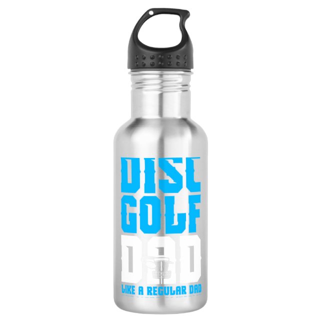 Proud Disk Golf Vater Edelstahlflasche (Vorderseite)
