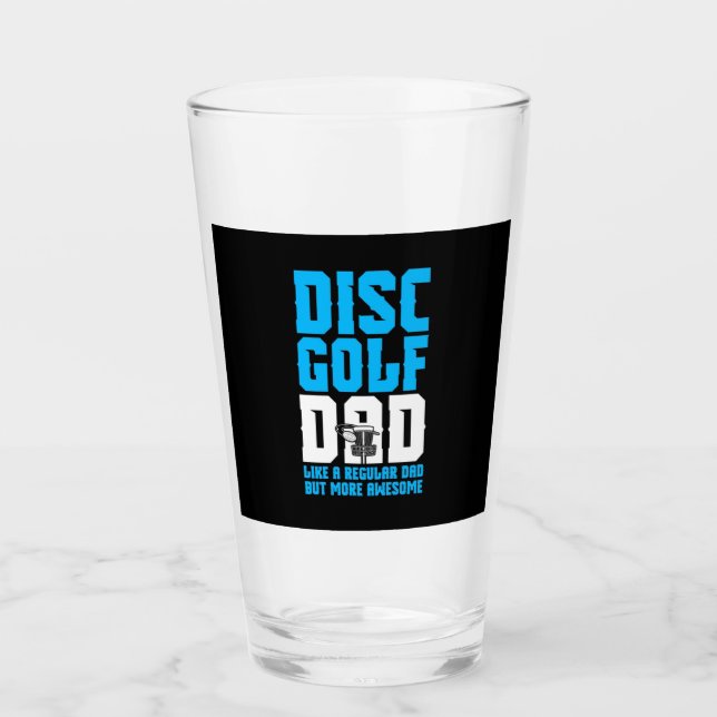 Proud Disk Golf Vater Glas (Vorderseite)