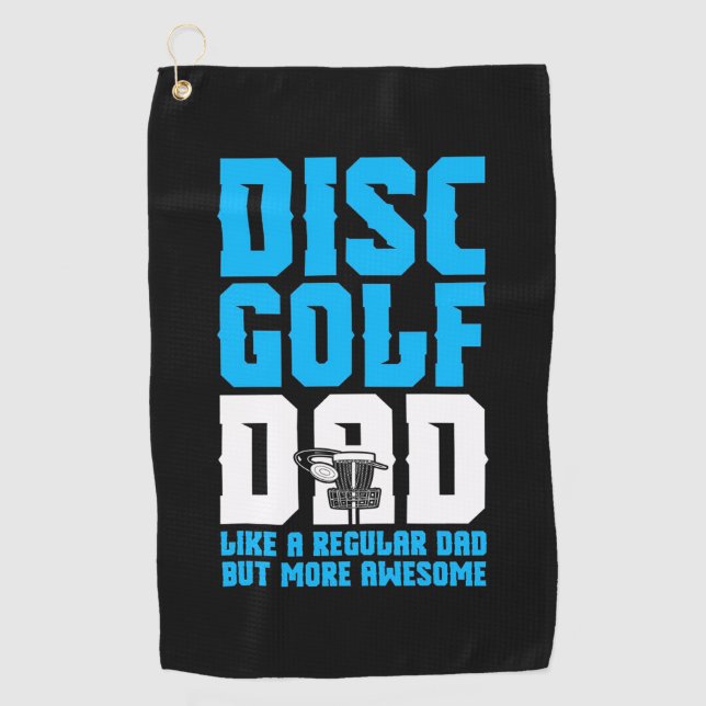 Proud Disk Golf Vater Golfhandtuch (Vorderseite)