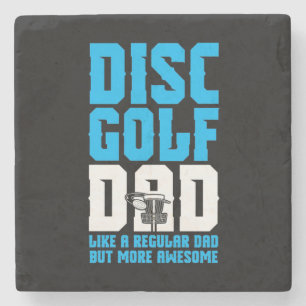 Proud Disk Golf Vater Steinuntersetzer