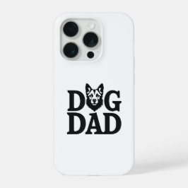 Proud Dog Dad Apparel & Accessories iPhone 15 Pro Hülle