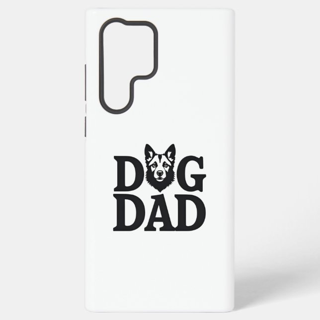 Proud Dog Dad Apparel & Accessories Samsung Galaxy Hülle (Rückseite)