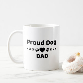 Proud Dog Dad Coffee Mug