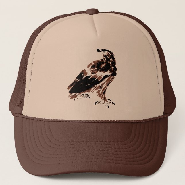 Proud Eagle Hat Truckerkappe (Vorderseite)