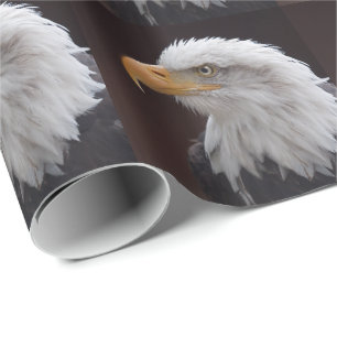 Proud Eagle Wrapping Paper Geschenkpapier