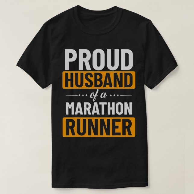 Proud Family Hus Ehefrau Marathoner Marathon Runne T-Shirt (Design vorne)