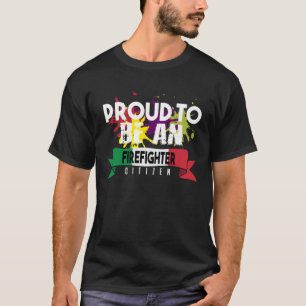Proud Feuerwehrmann Berufskraft T-Shirt