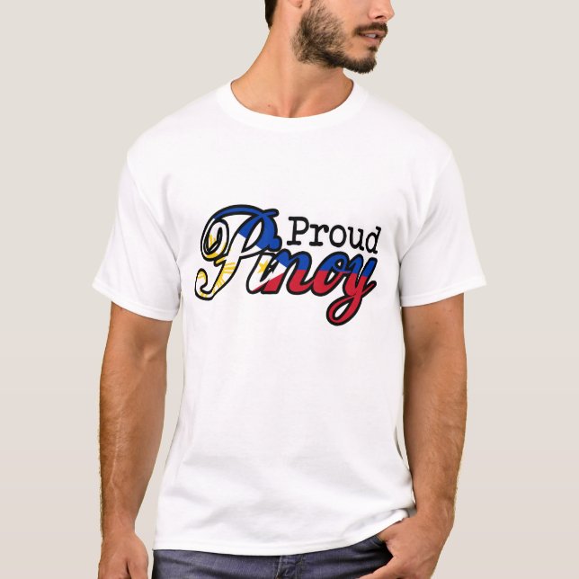 Proud Filipino Pinoy T-Shirt (Vorderseite)