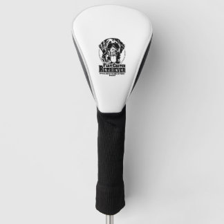 Proud Flat Coated Retriever coolste Leute Hundemut Golf Headcover