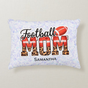 Proud Football Mama - Game Day Enthusiasten Dekokissen