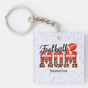 Proud Football Mama - Game Day Enthusiasten Schlüsselanhänger
