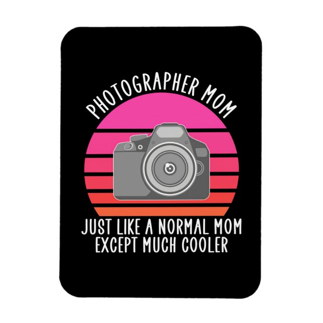 Proud Fotograf Mama Magnet (Vertikal)