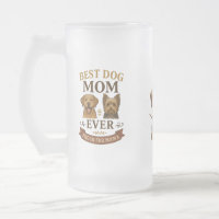Proud Fur Mama Geschenk mit Labrador und Yorkie 16