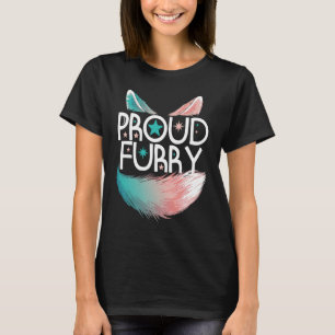 Proud Furry Fandom Cosplay Animal Furries Furries T-Shirt