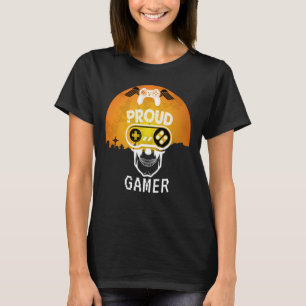 PROUD GAMER - HALLOWEEN GAMING NERD T - Shirt