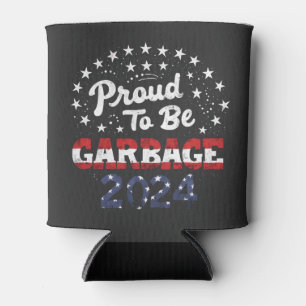 Proud Garbage Puerto Rico Latinos für Trump Dosenkühler