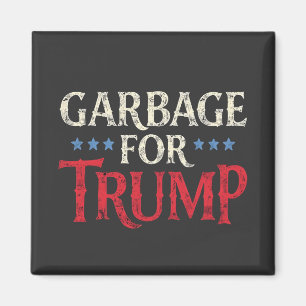 Proud Garbage Puerto Rico Latinos für Trump Magnet