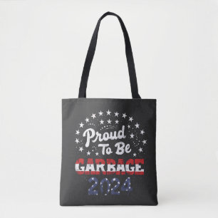 Proud Garbage Puerto Rico Latinos für Trump Tasche